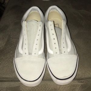 Light greenblue vans!